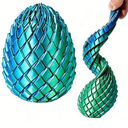 Dragon egg fidget in sky blue