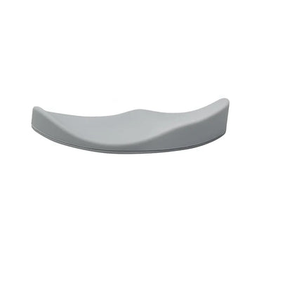 Gliding ergonomic wrist rest for right-handed mouse use