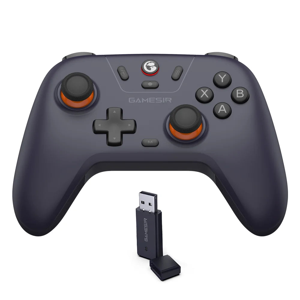 GameSir Nova Lite wireless controller in stellar white with Hall-effect sticks