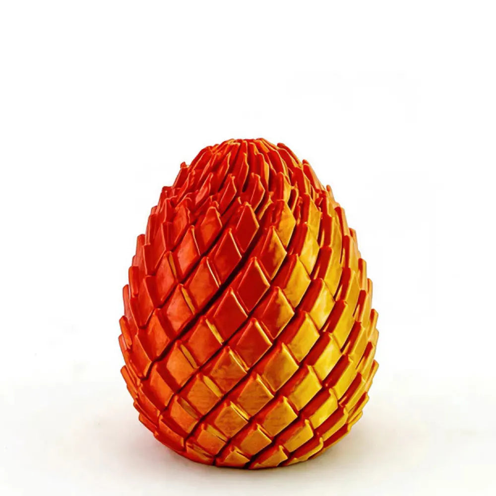 Dragon egg fidget in red