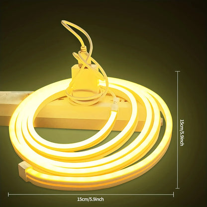 USB neon LED strip with dimmable touch switch
