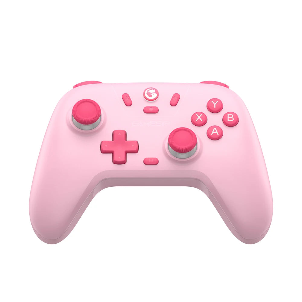 GameSir Nova Lite wireless controller in pink with Hall-effect sticks