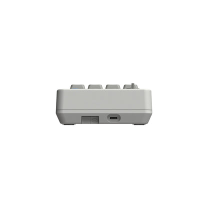 8BitDo Retro 18 mechanical numpad with its seven-segment calculator display